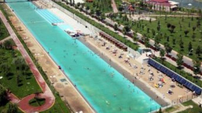 Eskişehir'de Plaj Hizmete A&ccedil;ılıyor