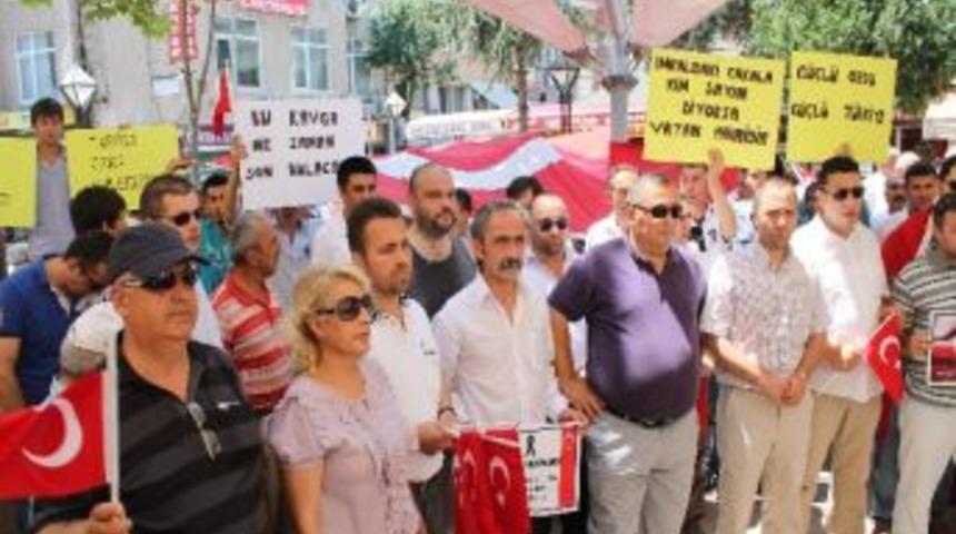 Ordu&rsquo;da Ter&ouml;re Lanet Mitingi