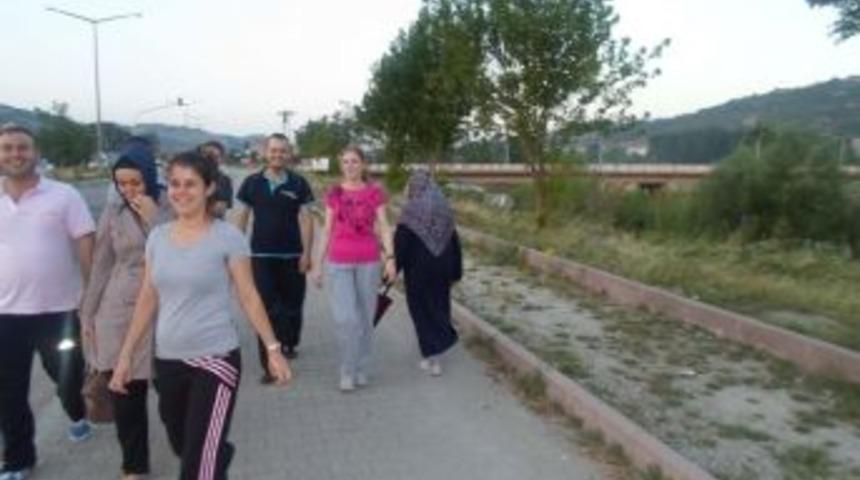 &Ccedil;an Halkı Sporu Sevdi