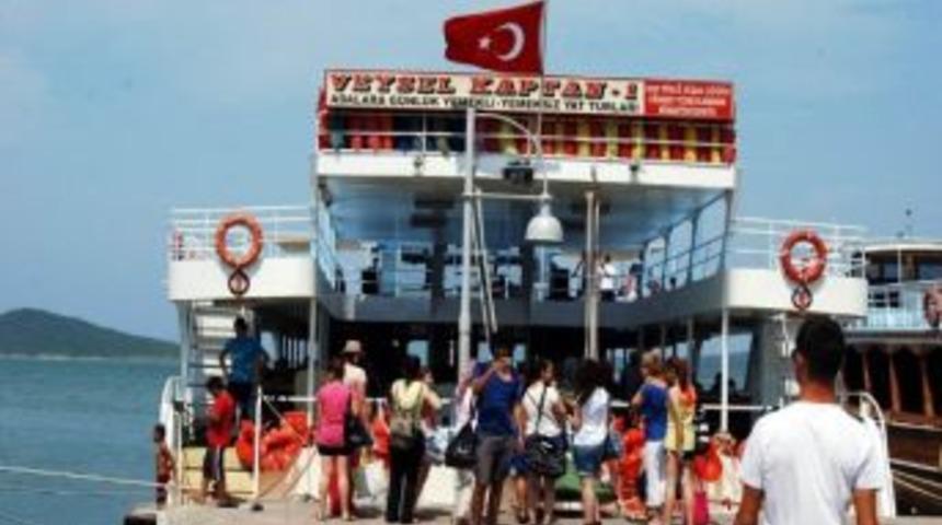 Ayvalık'ta Tekne Turlarında Zam Yok