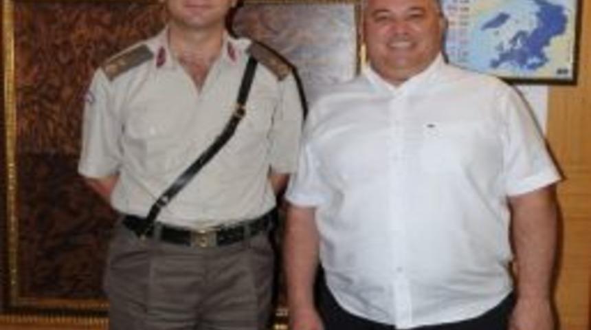 Şahin'den Ald&ouml;bir'e Veda Ziyareti