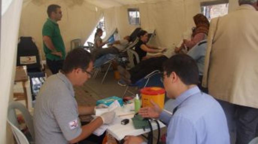 Boğazlıyan&rsquo;da 3 G&uuml;nde 170 &Uuml;nite Kan Bağışlandı