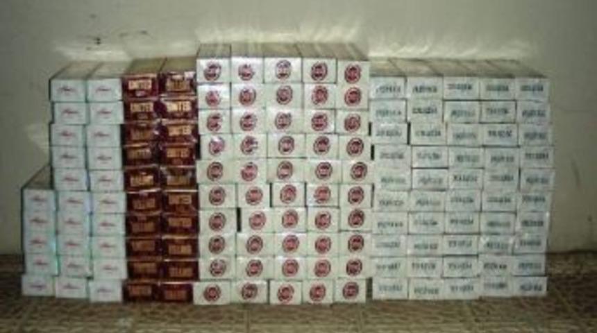 Malatya'da 2 Bin 359 Paket Ka&ccedil;ak Sigara Ele Ge&ccedil;irildi