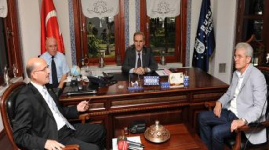 Bulgaristanlı Parlamenterler Dostluk Için Bursa'ya Geldi