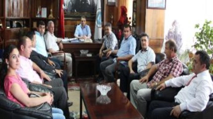 Tds Başkanı Dr. Hasan Pekdemi, Alabaş&rsquo;ı Ziyaret Etti