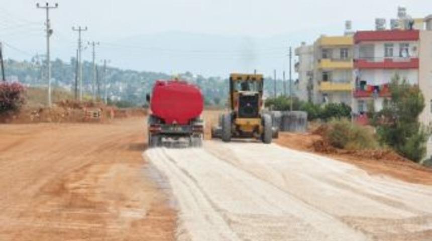 Ulukapı Yolu Asfaltlanıyor