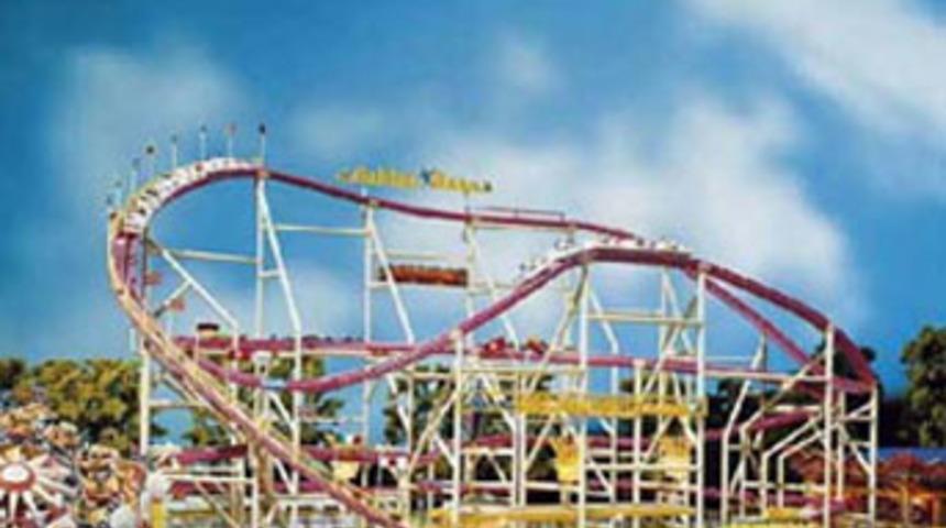 Lunaparkta tren dehşeti