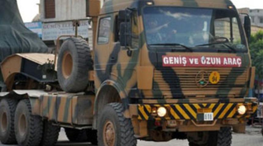 Suriye sınırına asker&icirc; sevkiyat