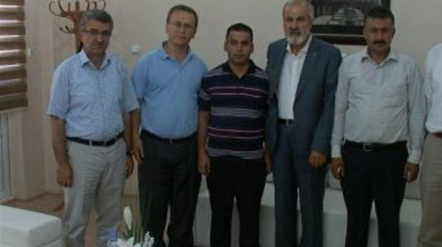 G&ouml;rme Engelliler Spor Kul&uuml;b&uuml;, M&uuml;siad&rsquo;ı Ziyaret Etti