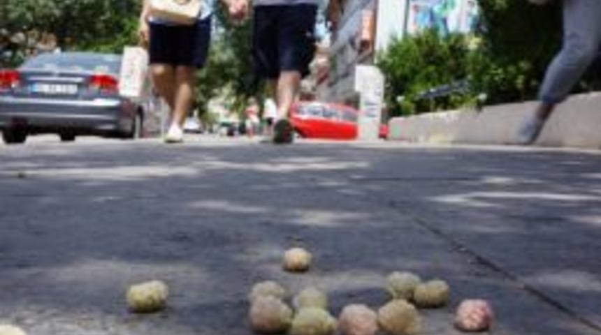 Dutlar Kaldırımlarda &Ccedil;&uuml;r&uuml;yor