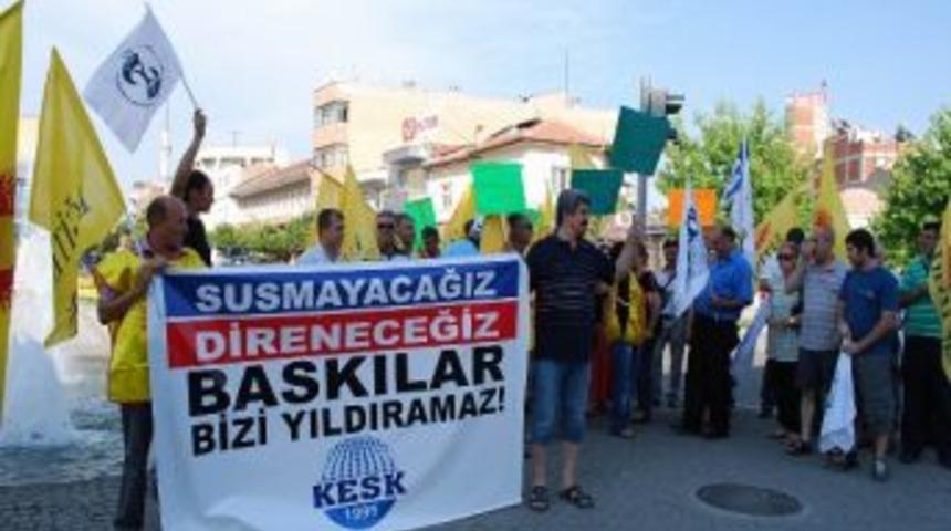 Kesk, G&ouml;zaltılara Tepki G&ouml;sterdi