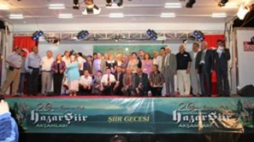 20. Uluslararası Hazar Şiir Akşamları bitti