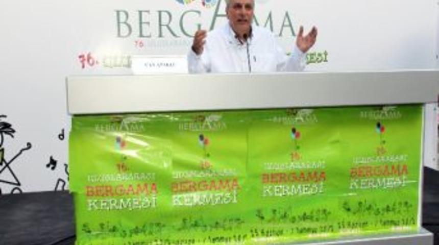 76. Bergama Kermesi Hızla S&uuml;r&uuml;yor