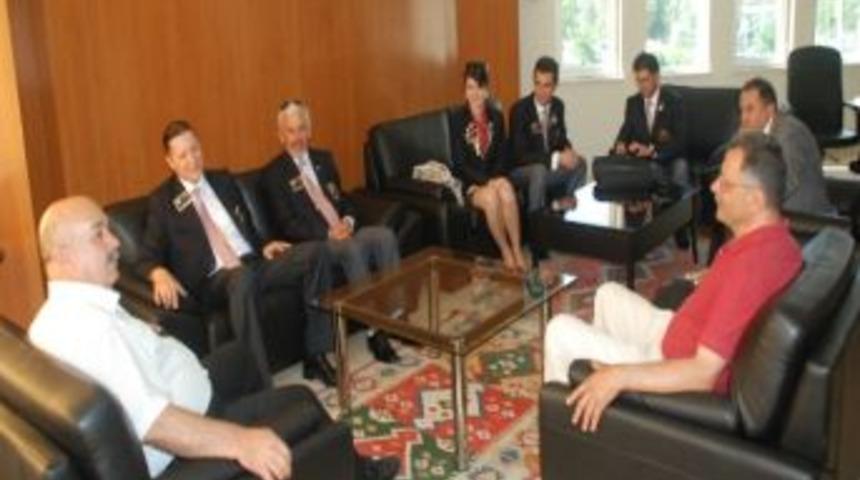 Didimli Rotaryenlerden Başkan Kamacı'ya Ziyaret