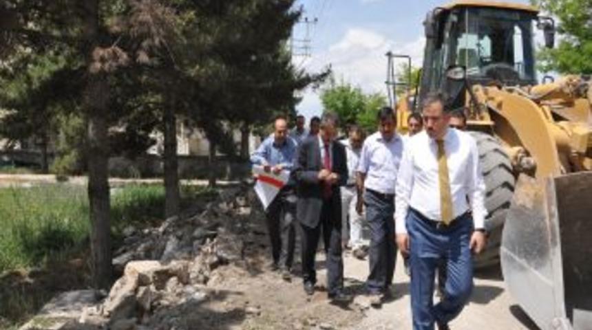 Malatya &Ccedil;evre Yolunda &Ccedil;alışmalar Yoğunlaştırıldı