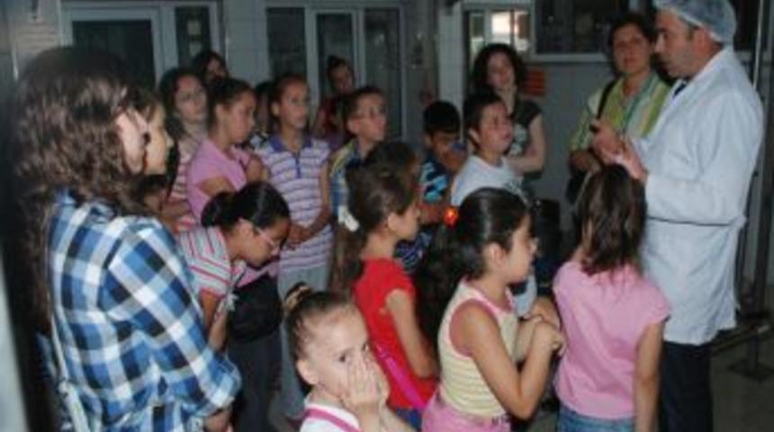 T&uuml;rk Eğitim G&ouml;n&uuml;ll&uuml;leri Vakfı &Ouml;ğrencileri Hekim S&uuml;t&rsquo;&uuml; Gezdi