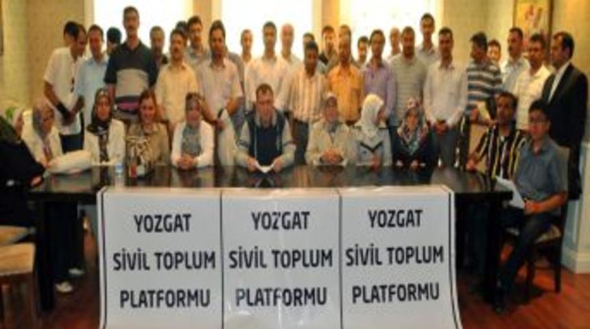 Yozgat Sivil Toplum Platformu: &Ouml;YM&rsquo;ler I&ccedil;in Referanduma Gidilsin