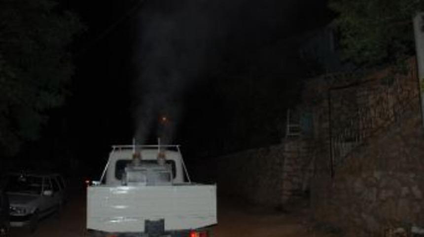 Akseki'de Sivrisinekle Mücadele Çalışmaları Devam Ediyor