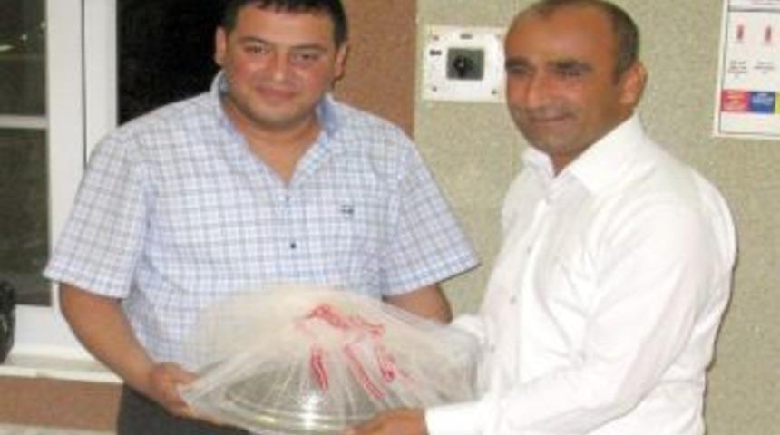 Araban İl&ccedil;e Savcısına Veda Yemeği