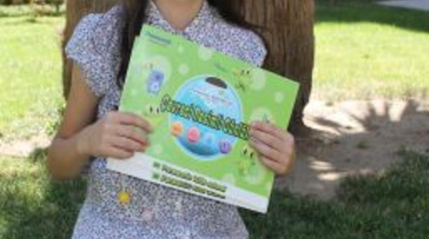 Resim Yarışmasında Birinci Olan Şeydanur, Okuluna 5 Bin Euro Kazandırdı