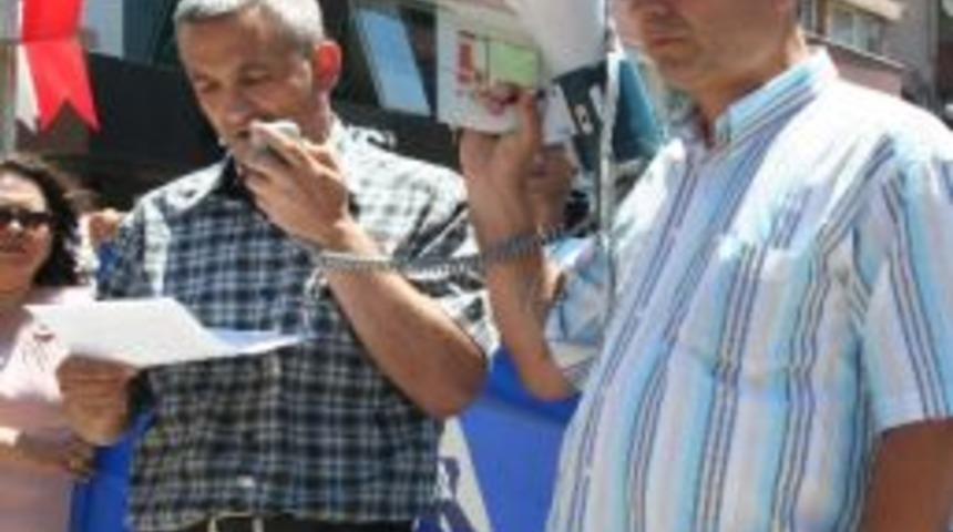 Kesk&rsquo;ten Tutuklamalara Karşı Eylem