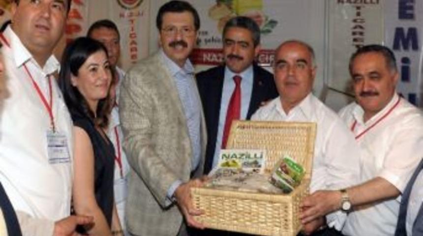 Antalya Y&ouml;resel Ve Geleneksel &Uuml;r&uuml;nler Fuarında &lsquo;nazilli&rsquo; Standı B&uuml;y&uuml;k İlgi G&ouml;rd&uuml;