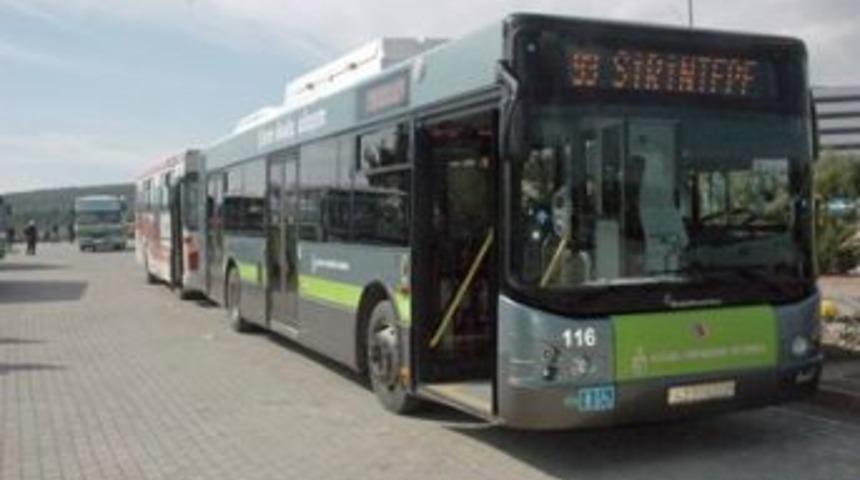 Belediye otob&uuml;slerinde saat değişikliği