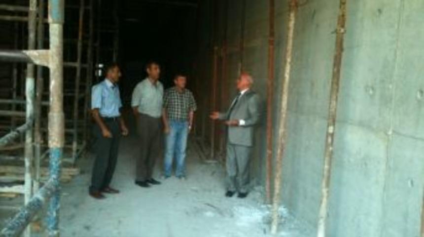 Bedesten inşaatı hızla devam ediyor