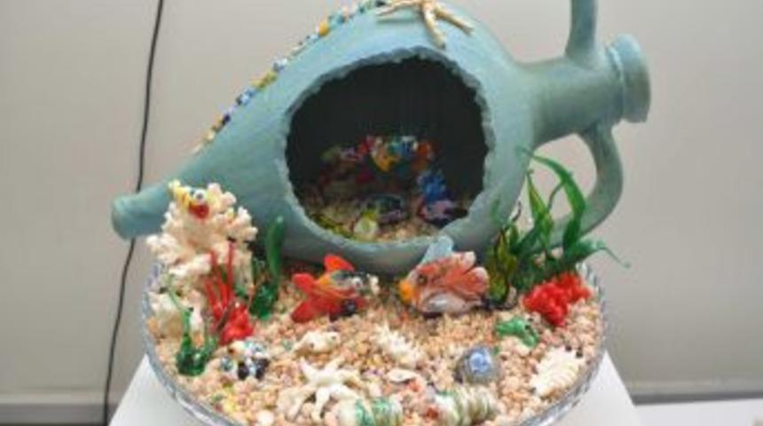 Denizli&rsquo;de Cam Boncuk Sergisi A&ccedil;ıldı