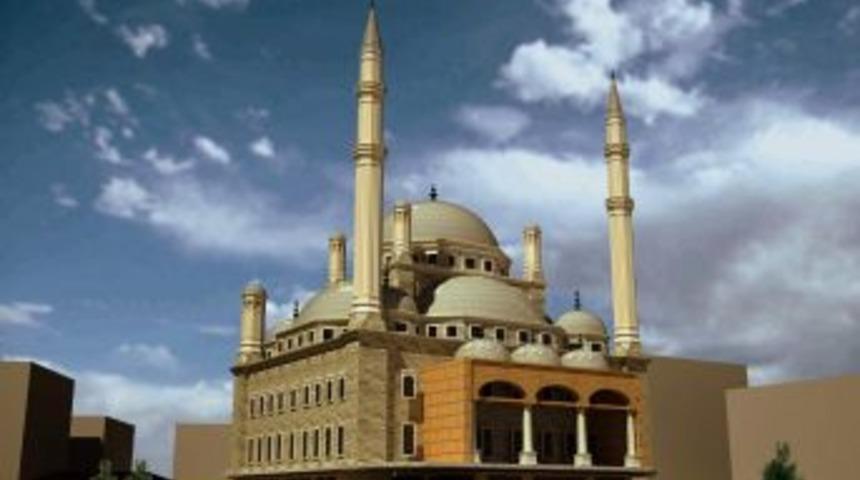 Kadışehri&rsquo;nde Devam Eden 3 Bin Kişilik Cami Inşaatı Y&uuml;kseliyor
