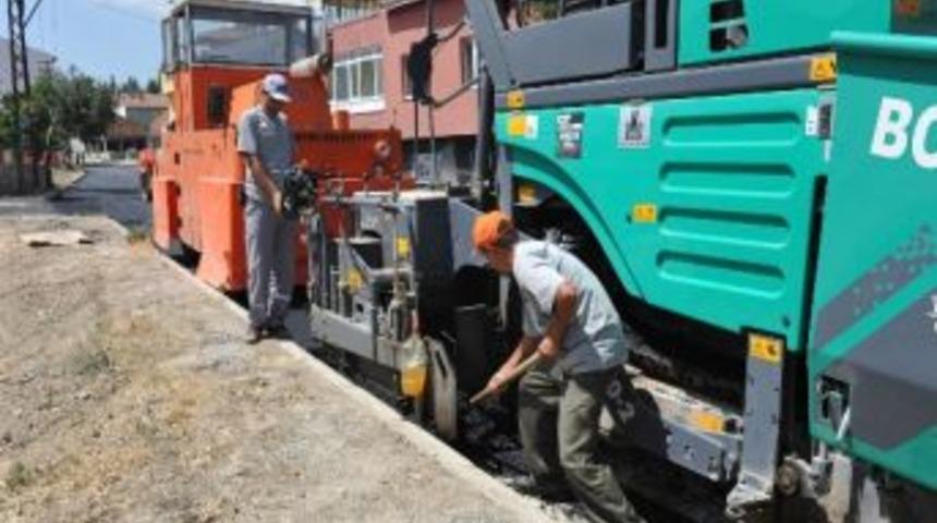 Mermerli Caddesi Asfaltlandı
