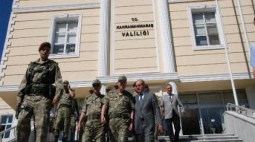 Kara Kuvvetleri Komutanı Orgeneral Kıvrıkoğlu Kahramanmaraş&rsquo;ta