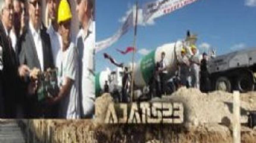 B&uuml;lent Arın&ccedil; MYO Temel atma t&ouml;renine katıldı