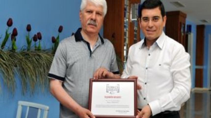 Başkan T&uuml;t&uuml;nc&uuml;&rsquo;ye T&uuml;rk&ccedil;e Olimpiyatları Teşekk&uuml;r&uuml;