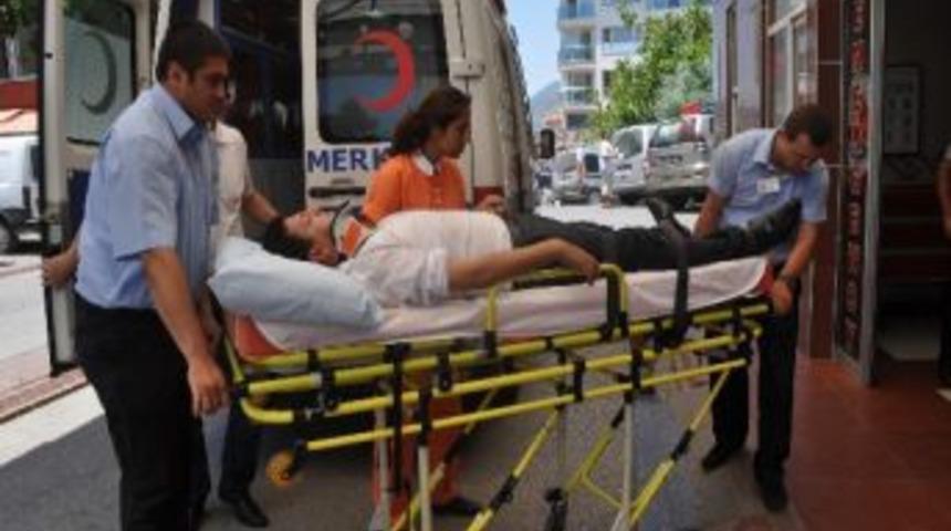 Alanya&rsquo;da Kaza: 1 Yaralı