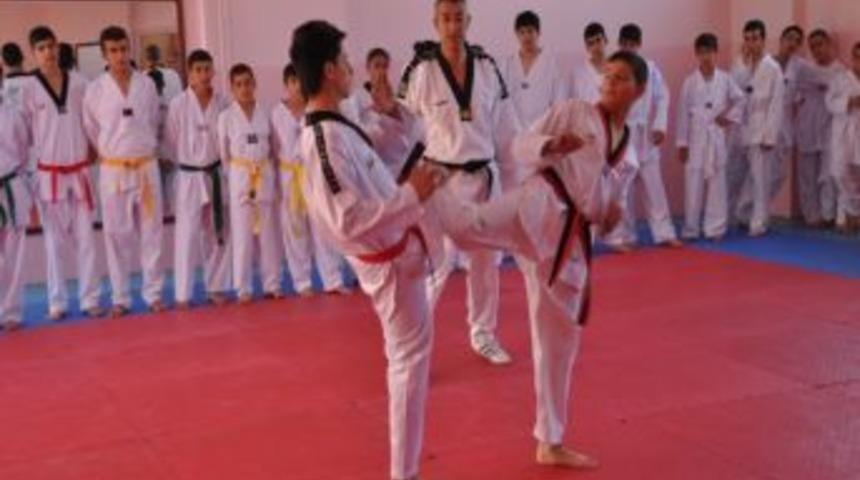 Tekvando Branşında &Ccedil;alışmalar Devam Ediyor