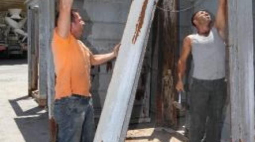 &Ouml;rnekk&ouml;y Şantiyesi&rsquo;nde &Uuml;retime Devam