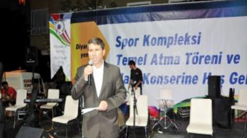 Kayapınar Belediyesi Spor Kompleksi Temeli Atıldı