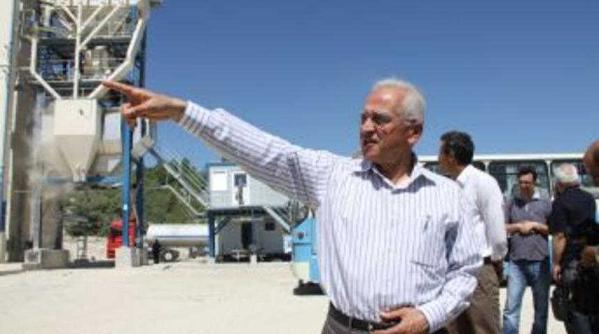 Başkan Akkaya'dan yatırım turu