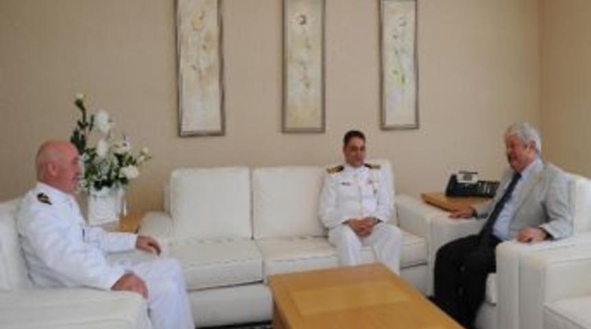 Komutanlardan Başkan Akaydın&rsquo;a Ziyaret