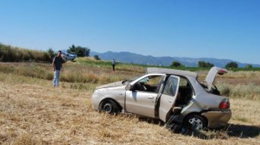 Sındırgı&rsquo;da Trafik Kazası: 2 Yaralı
