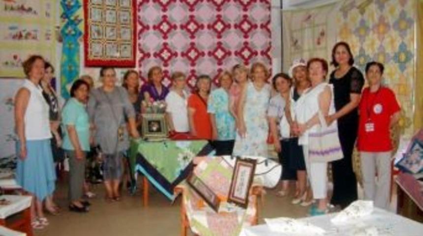 Burhaniye'de Kırkyama Ve Nakış Sergisi