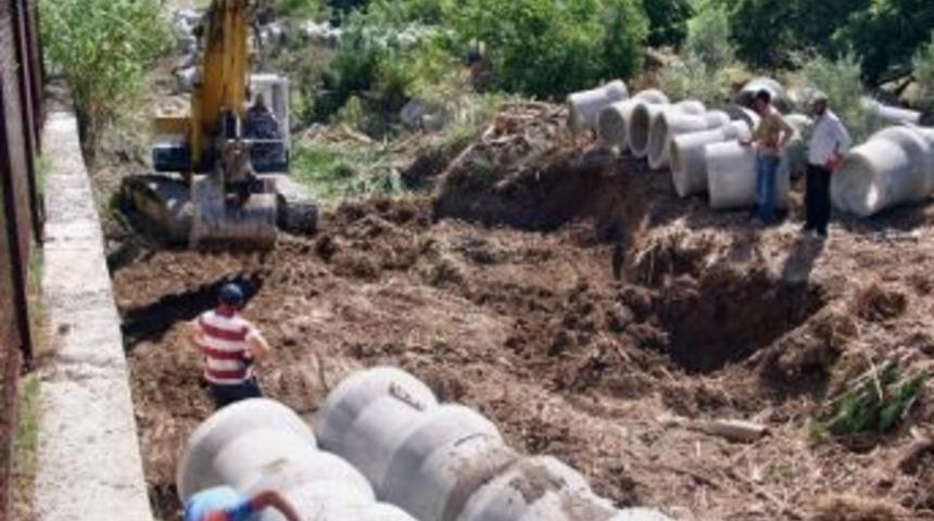 S&ouml;ke'de Eski Dere Yatağı Islah Ediliyor