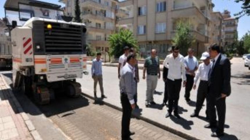 Şehitkamil'de Asfalt &Ccedil;alışmaları T&uuml;m Hızıyla Devam Ediyor