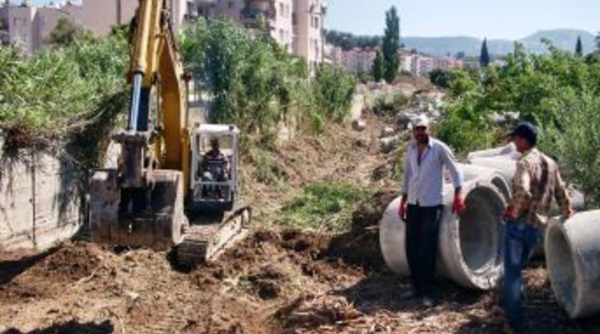 S&ouml;ke'de Kış I&ccedil;in Altyapı &Ccedil;alışmaları Başladı