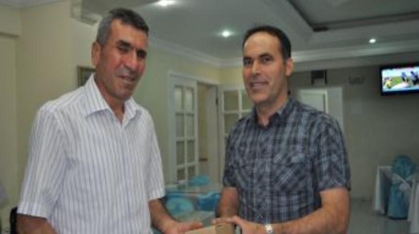 Demirci&rsquo;de Tayini &Ccedil;ıkan Komutanlara Veda Yemeği