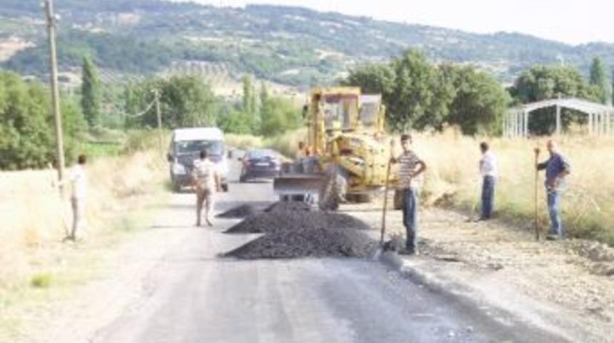 &Ouml;zel İdare Asfalt &Ccedil;alışmalarına Başladı