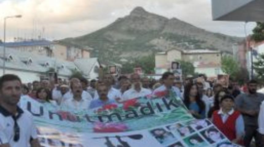 Tunceli'de Madımak Anması