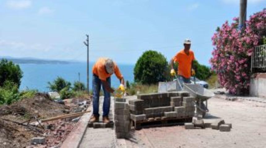 Kandıra&rsquo;da Yollar Asfaltlanıyor