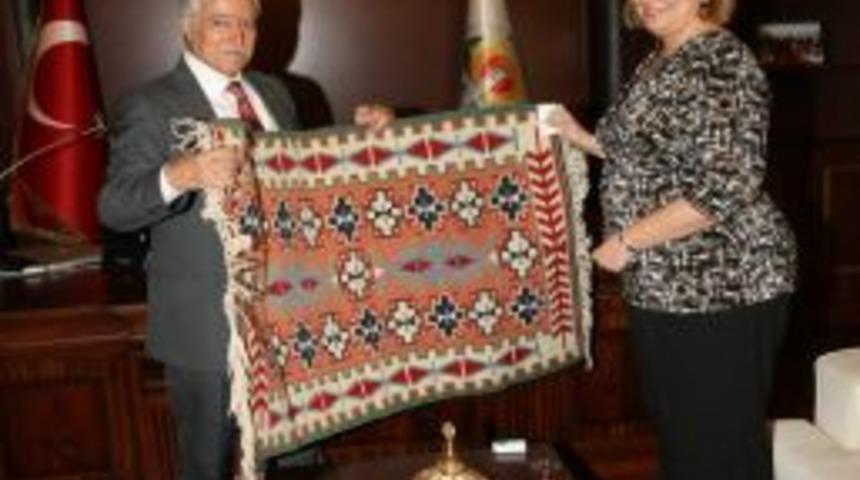 ABD Adana Konsolosu Darnell&rsquo;den Aldırmaz&rsquo;a Veda Ziyareti